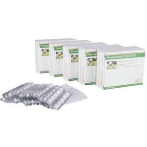Prednisolona Chemovet 20mg Glucocorticoide Para Perros Y Gatos 1 Tableta